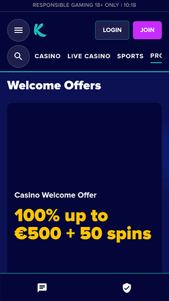 Promotions du Karamba Casino Mobile