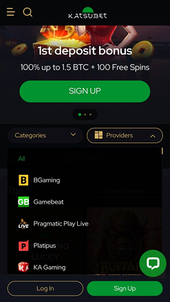 Katsubet Casino Game Developers Mobile