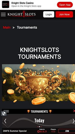 Tournois mobiles Knightslots