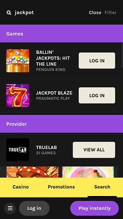 Jackpot mobile del Crown Casino