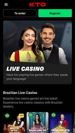 Kto Casino Mobile Croupier en direct