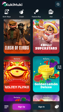 Juegos de casino KukiMuki