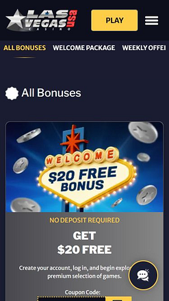 Las Vegas USA Mobile Promotions