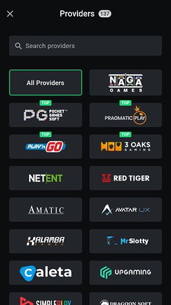 Développeurs de jeux mobiles Leon Casino