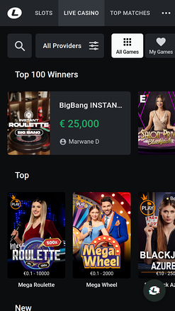 Leon Casino Mobile Croupier en direct