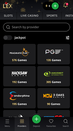 Développeurs du jeu mobile Lex Casino