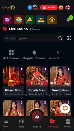 Crupier en Vivo de Live Casino House para Móvil