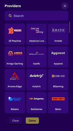 LiveWinz Casino Mobile Game Developers