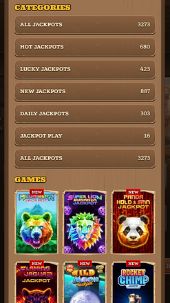 Lizaro Casino Mobile Jackpot