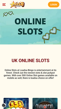 Loadsa Bingo Casino Giochi per Desktop