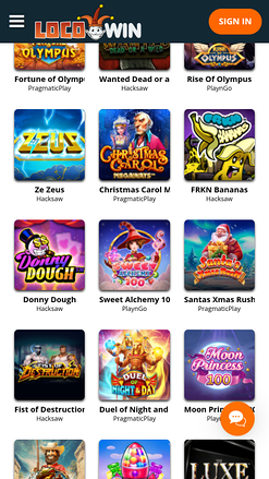 Sviluppatori di giochi per dispositivi mobili Locowin Casino