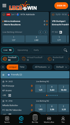 Locowin Casino Mobile Sports