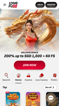 Homepage del casinò LongFu88
