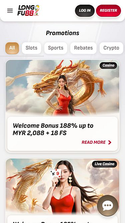 Promotions mobiles du casino LongFu88
