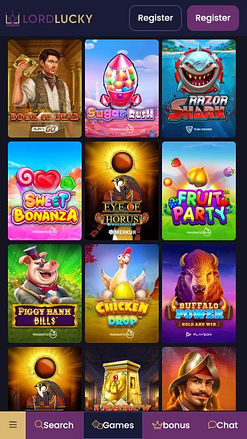 Giochi per cellulari di Lord Lucky Casino