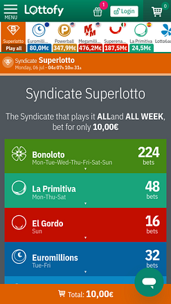 Lottofy Casino Mobile Lottery