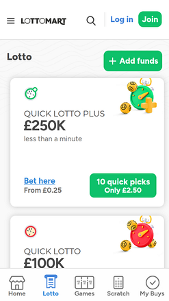 Lottomart Casino Mobile Lotto