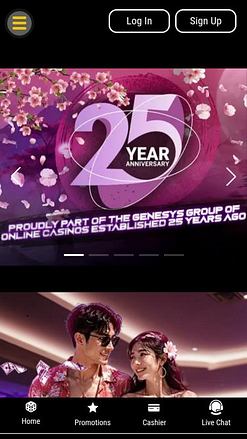 Promotions mobiles du casino Lotus Asia