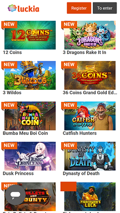 Luckia Casino Mobile Games