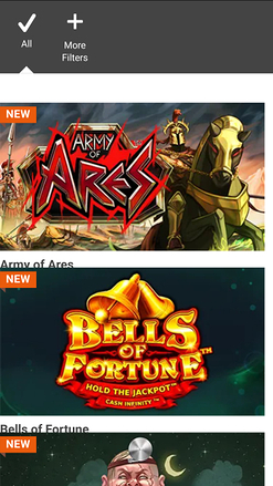 Luccia Casino Mobile Games