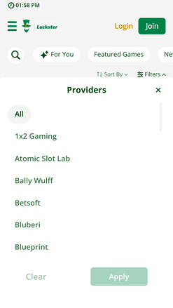 Développeurs du jeu mobile Luckster Casino