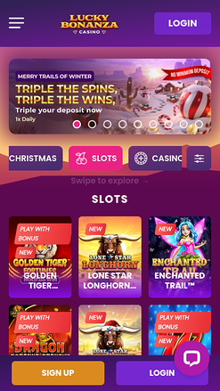 Jeux mobiles de Buffalo Casino