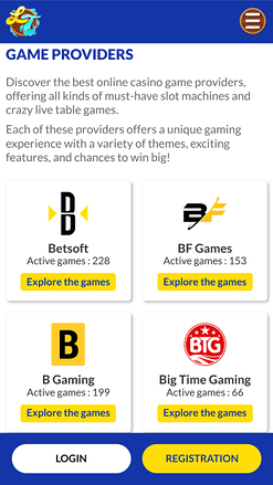 Разработчики мобильных игр для казино Lucky Treasure