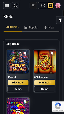 Jeux mobiles du casino Lucky Wells