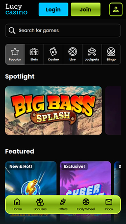 Jeux mobiles de casino Lucy