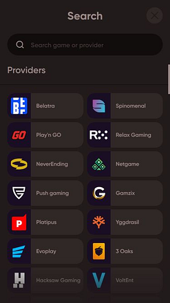 Desarrolladores de juegos móviles de Ludios Casino