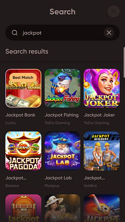 Jackpot móvil de Ludios Casino