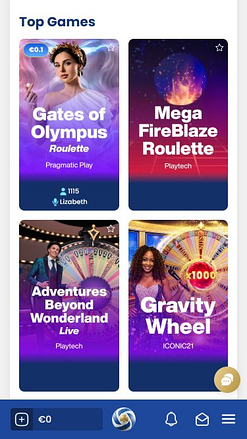 Casino mobile Lukki avec croupier en direct