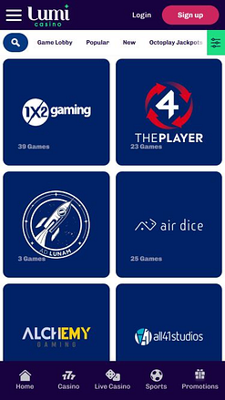 Développeurs du jeu mobile Lumi Casino