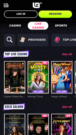 Lunubet Mobile Live Dealer