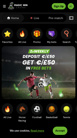 MagicWin Casino Mobile Sports