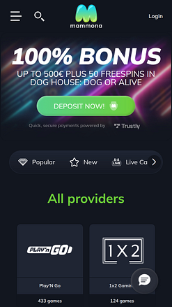 Mammona Casino Mobile Game Developers
