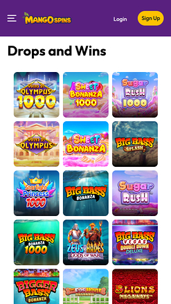 Mango Spins Casino Mobile : Gains et Chutes