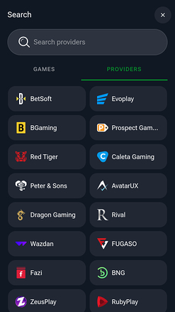 Développeurs de jeux mobiles Masterplay Casino