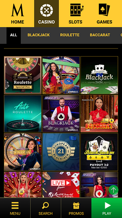 Mega Casino Mobile Live-Dealer