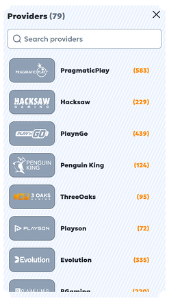 Megarich Casino Mobile Game Developers