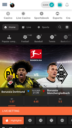 Paris sportifs mobiles du casino Merlin