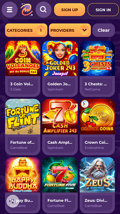 Jackpot mobile du casino MilkyWay