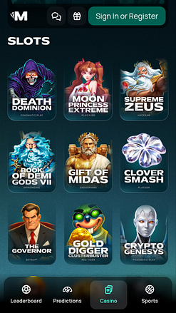 Juegos para móviles de Mint.io