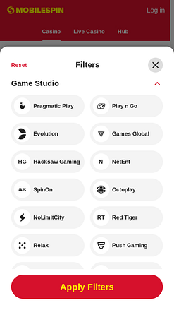 Développeurs de jeux mobiles de casino MobileSpin