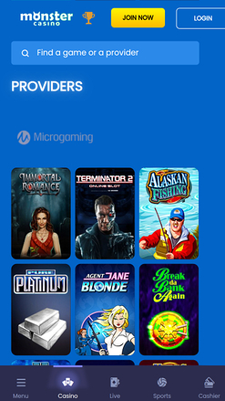 Monster Casino Mobile Game Developers