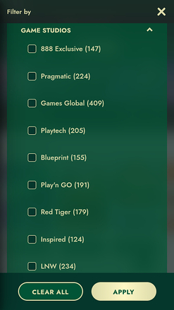 Mr Green Casino Mobile Game Developers