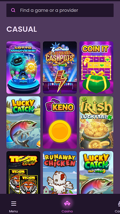 Jeux mobiles de casino Mr Jack Vegas