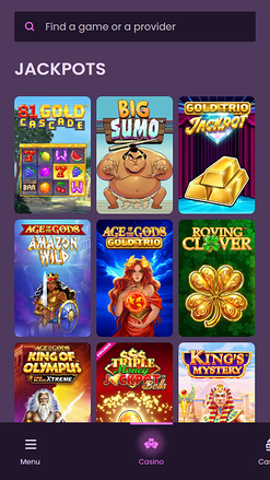 Jackpot mobile du casino Mr Jack Vegas