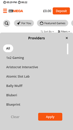Développeurs du jeu mobile Mr Mega Casino