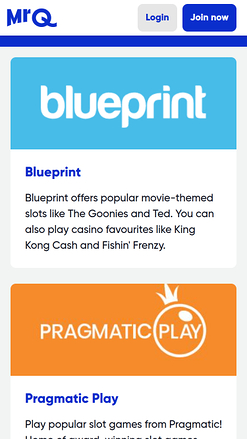 Développeurs de jeux mobiles de casino MrQ